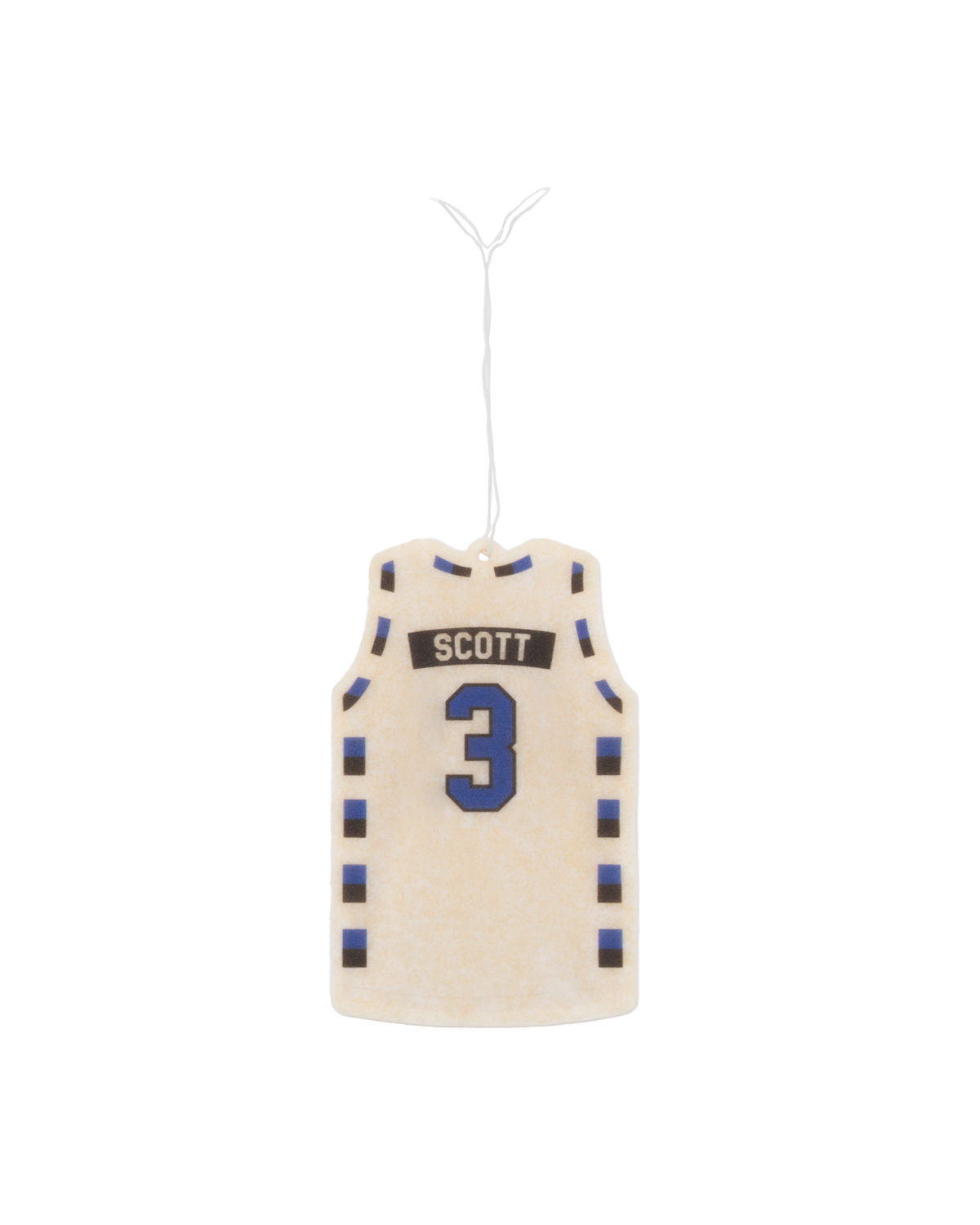 #3 Scott Jersey Air Freshener