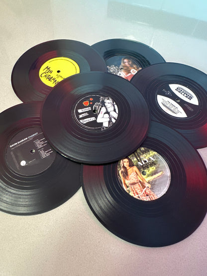 OTH Themed Vinyl Record Coasters