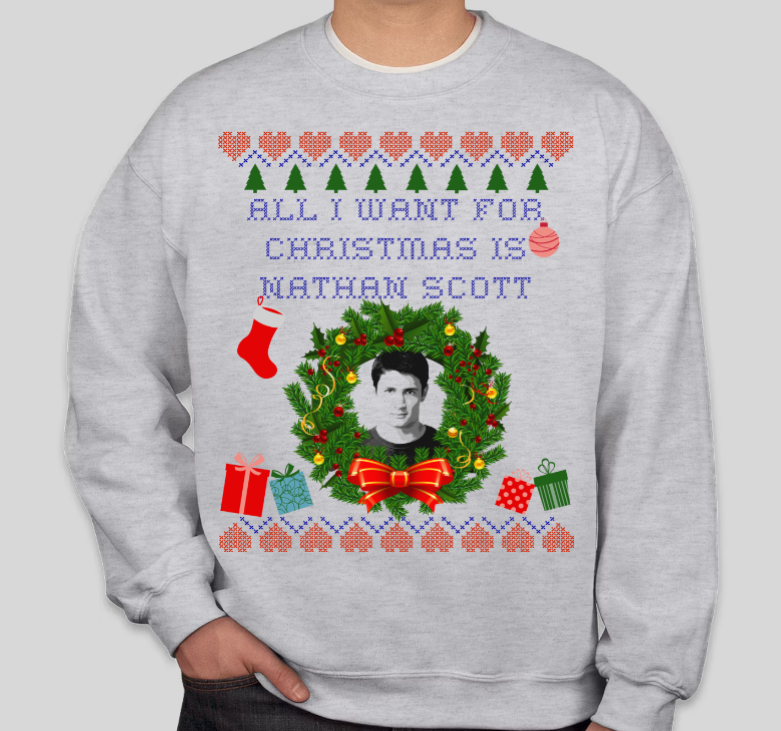 All I Want For Christmas Crewneck - Nathan Scott